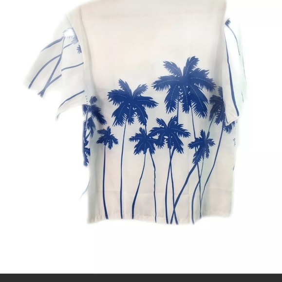 ✔️Mens Hawaiian Tropical Beach Short Sleeve - Picture 6 of 6